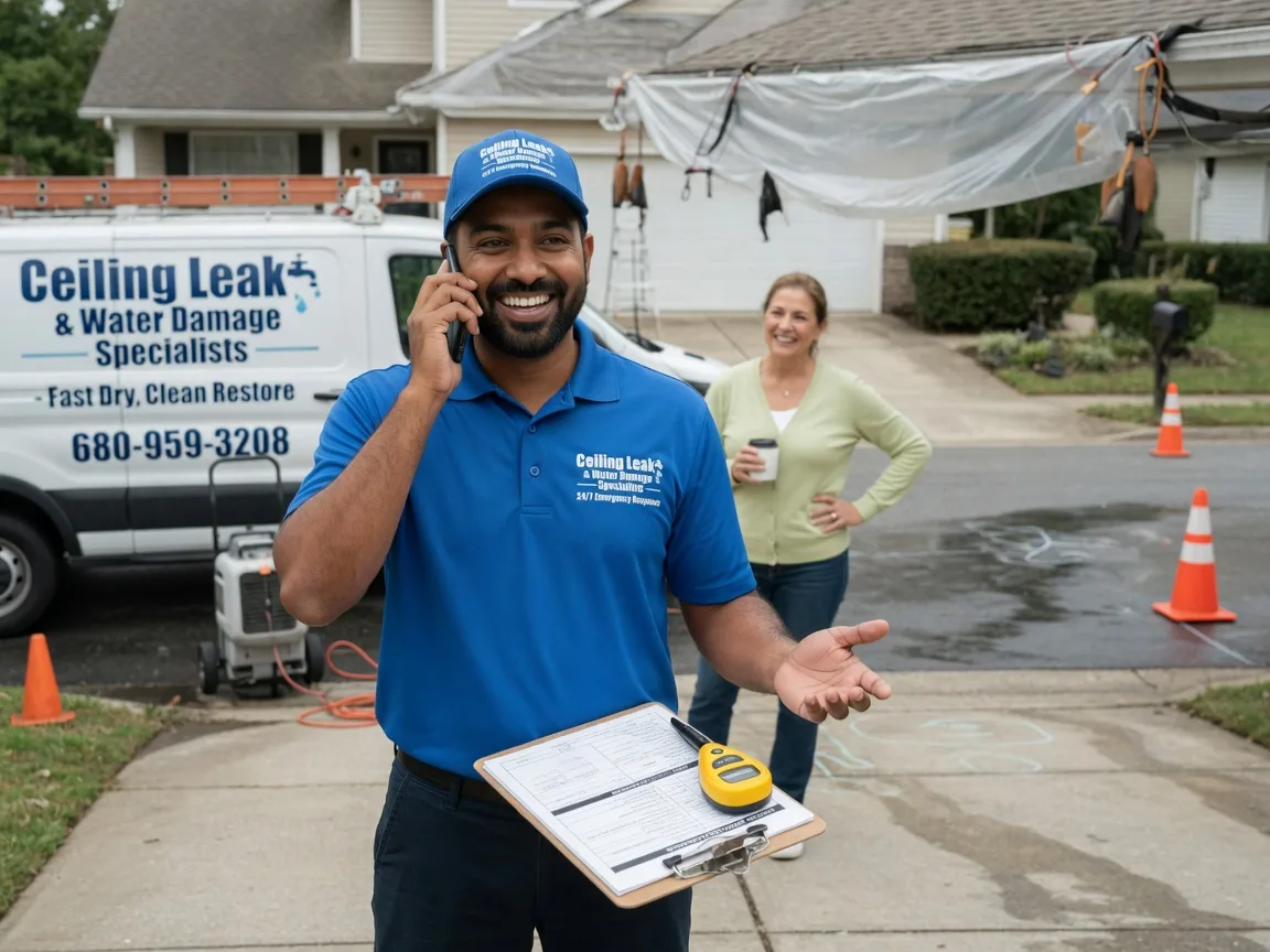 Ceiling Leak Cleanup Tunbridge, VT FAQs